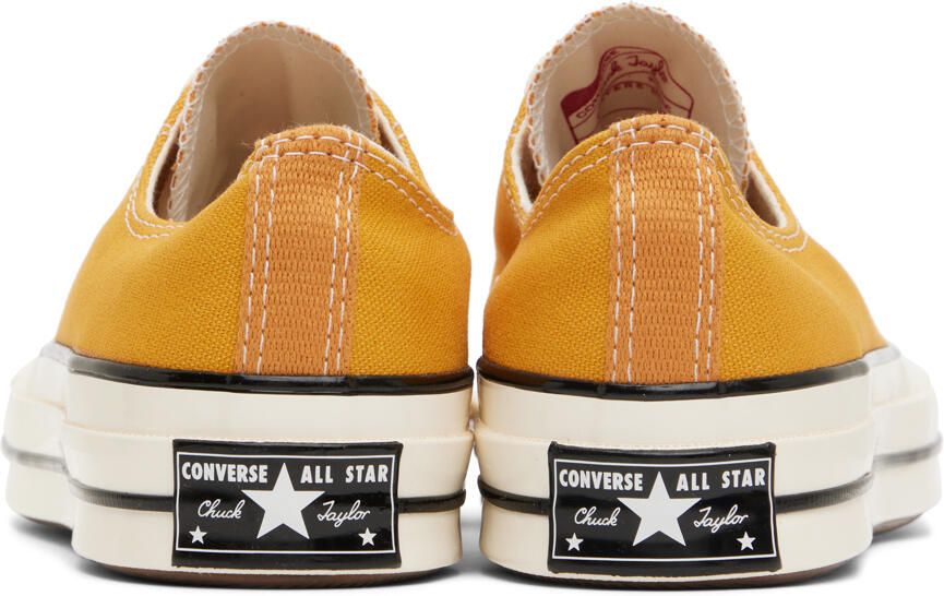 Converse Yellow Chuck 70 OX Low Sneakers - Picture 10