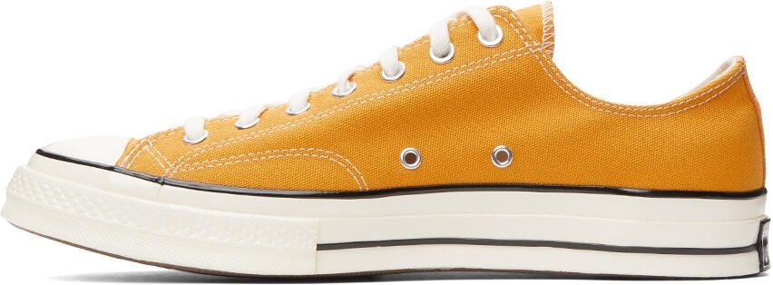 Converse Yellow Chuck 70 OX Low Sneakers - Picture 8