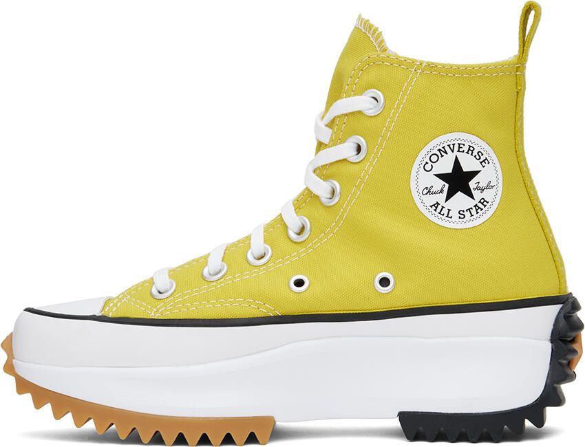 Converse Yellow Run Star Hike Sneakers - Picture 3