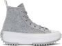 Converse Grey Run Star Hike High-Top Sneakers - Thumbnail 1