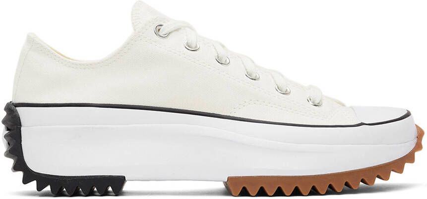 Converse Black Run Star Hike Low Sneakers - Picture 14