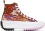 Converse Pink & Orange Run Star Hike Tropical Florals Sneakers - Thumbnail 1