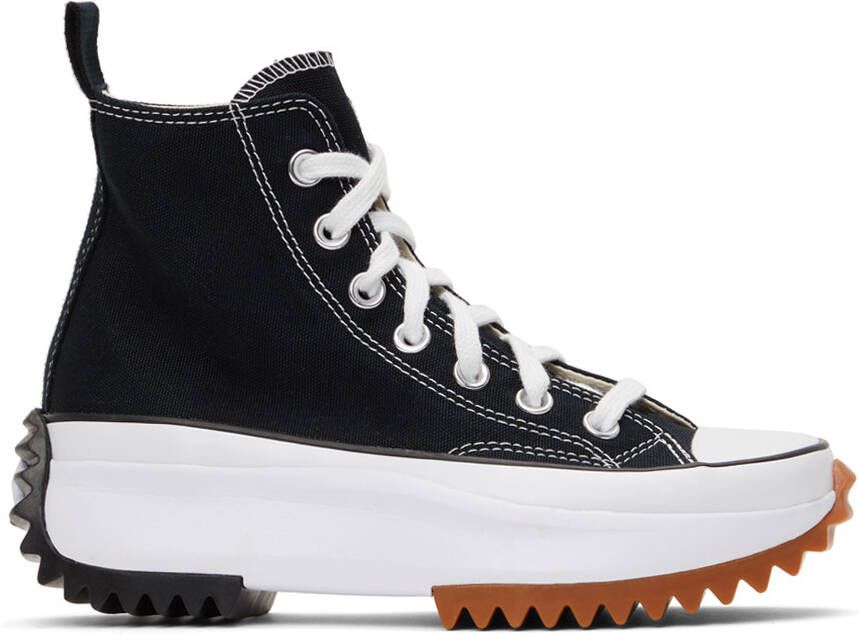 Converse Black Run Star Hike High Top Sneakers - Picture 13