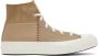 Converse Taupe Chuck 70 Crafted Sneakers - Thumbnail 1