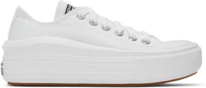 Converse White Chuck Taylor All Star Move OX Sneakers