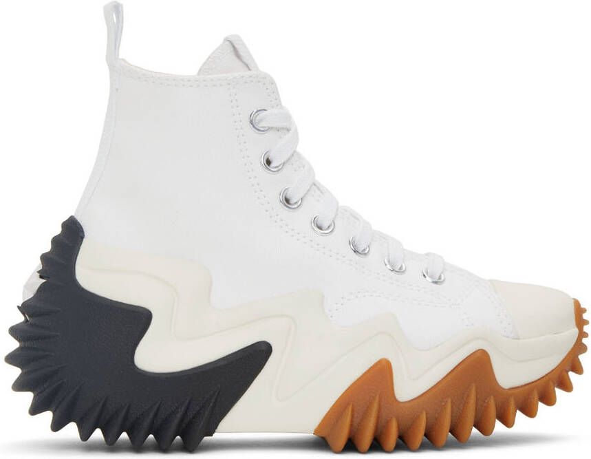 Converse Black Color Run Star Motion High-Top Sneakers - Picture 18