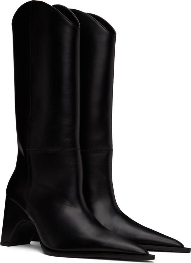 Coperni Black Bridge Cowboy Boots