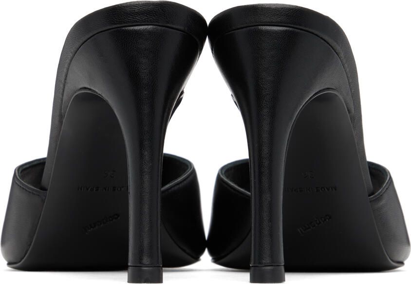 Coperni Black Logo Mules