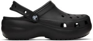 Crocs Black Classic Platform Clogs