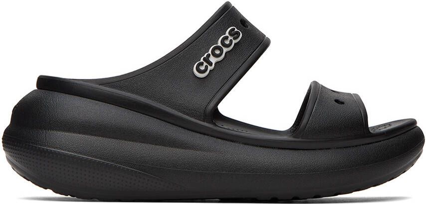 Crocs Black Classic Crush Sandals