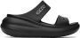 Crocs Black Classic Crush Sandals - Thumbnail 1