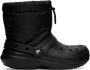 Crocs Black Classic Lined Neo Puff Boots - Thumbnail 1