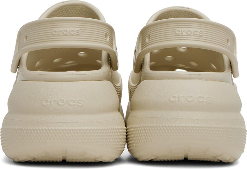 Crocs Beige Mega Crush Sandals - Picture 10
