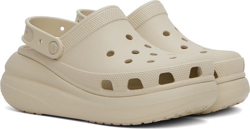 Crocs Beige Mega Crush Sandals - Picture 5