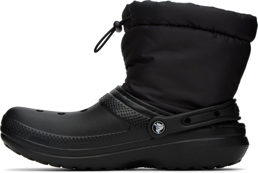 Crocs Black Classic Lined Neo Puff Boots - Picture 3