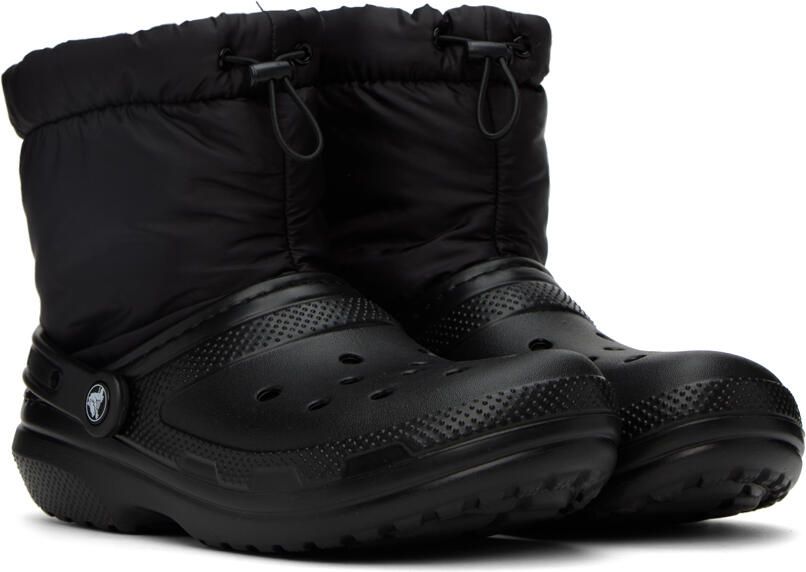Crocs Black Classic Lined Neo Puff Boots - Picture 4