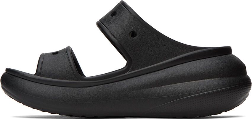 Crocs Black Classic Crush Sandals - Picture 6