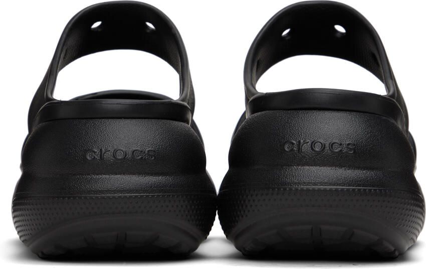 Crocs Black Classic Crush Sandals - Picture 3