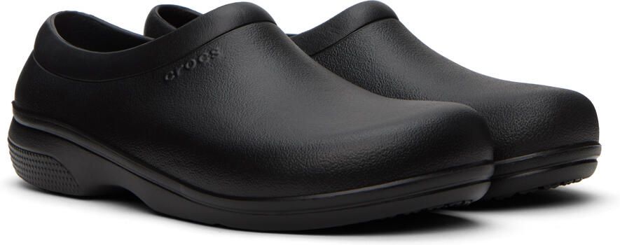 Crocs Black On-The-Clock Work Clogs - Picture 2