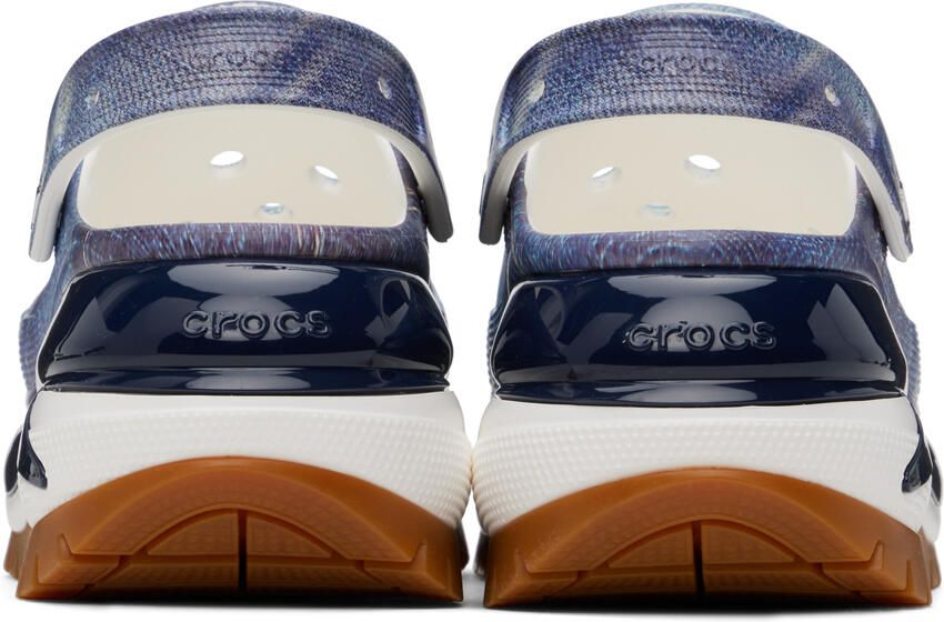 Crocs Blue Mega Crush Clogs