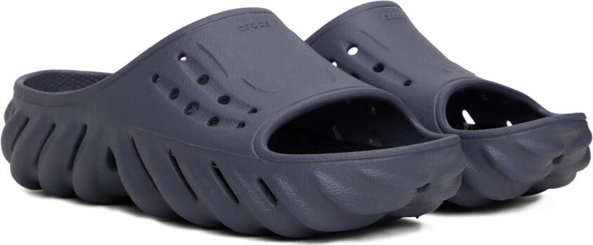 Crocs Gray Echo Slides