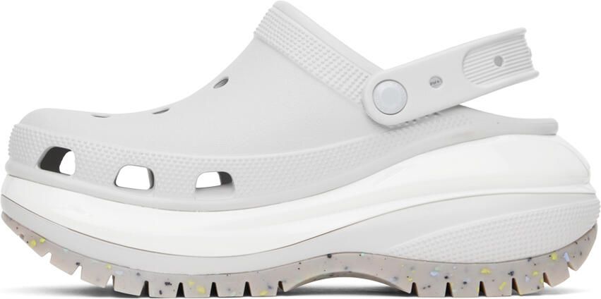 Crocs Gray Mega Crush Clogs - Picture 5