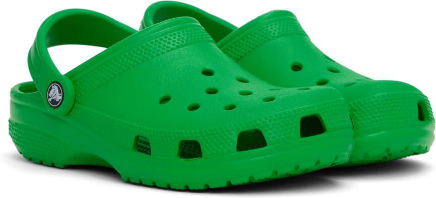 Crocs Green Classic Clogs - Picture 2