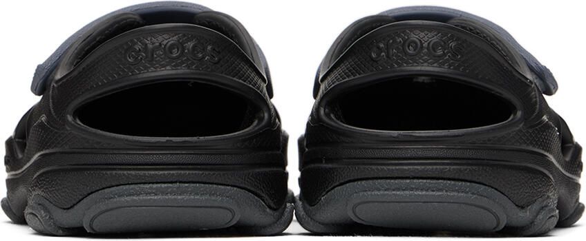 Crocs Kids Black All Terrain Fisherman Clogs - Picture 2