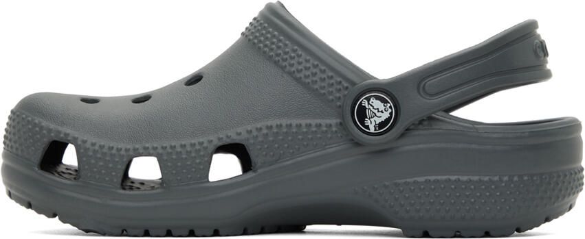 Crocs Kids Gray Classic Clogs - Picture 3