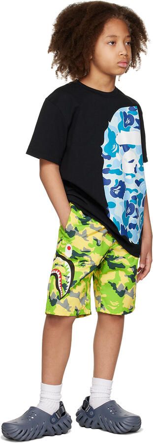 Crocs Kids Navy Echo Clogs - Picture 4