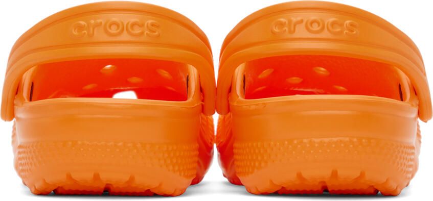 Crocs Kids Orange Classic Clogs