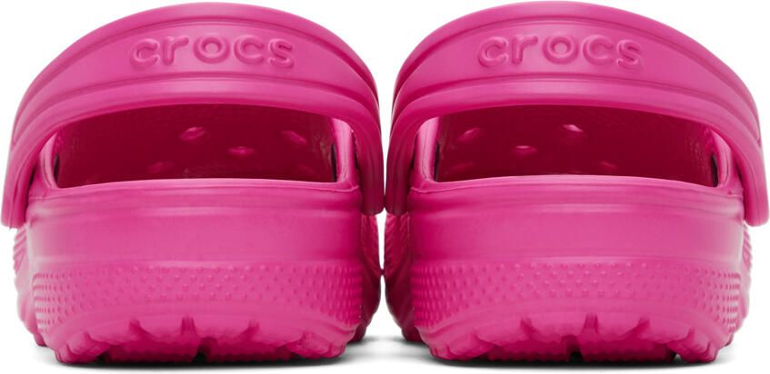 Crocs Kids Pink Classic Clogs