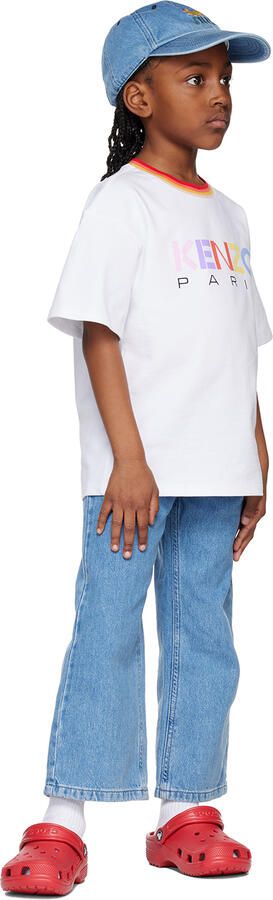 Crocs Kids Red Classic Clogs - Picture 4