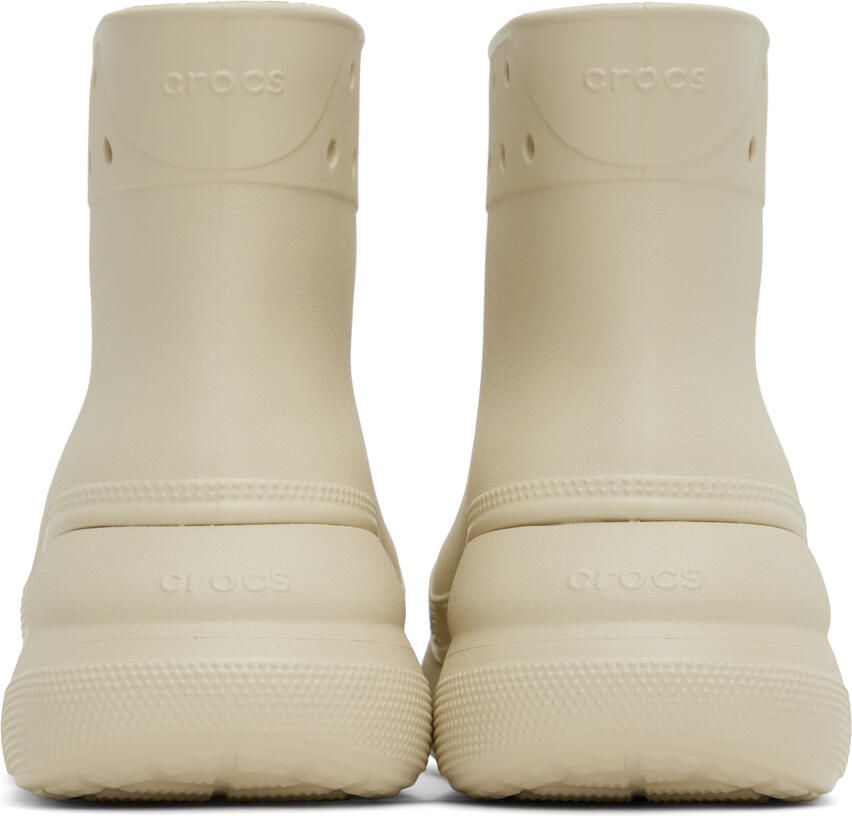 Crocs Off-White Crush Boots - Picture 9