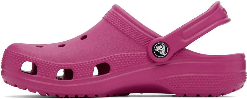Crocs Pink Classic Clogs - Picture 3