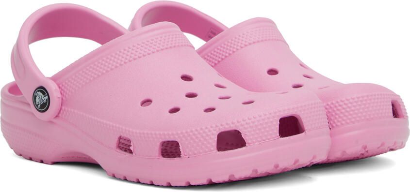 Crocs Pink Classic Clogs - Picture 2