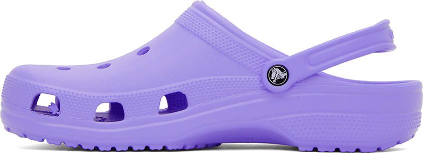 Crocs Purple Classic Clogs - Picture 3