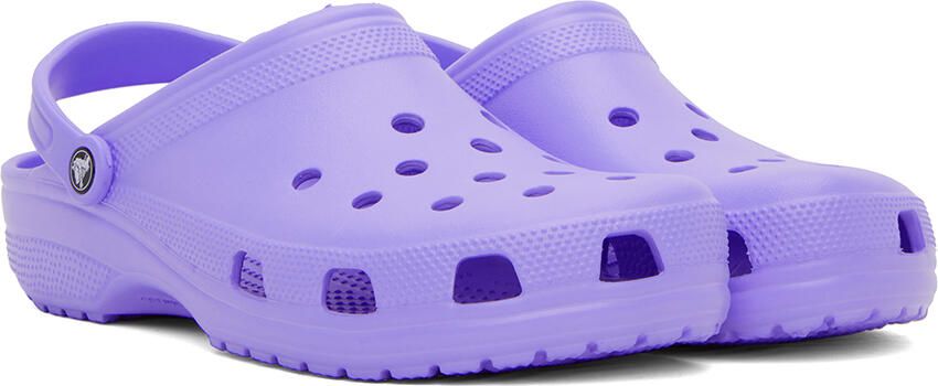 Crocs Purple Classic Clogs - Picture 2