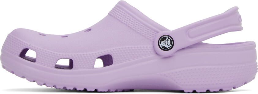 Crocs Purple Classic Clogs - Picture 7