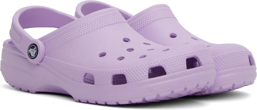 Crocs Purple Classic Clogs - Picture 4