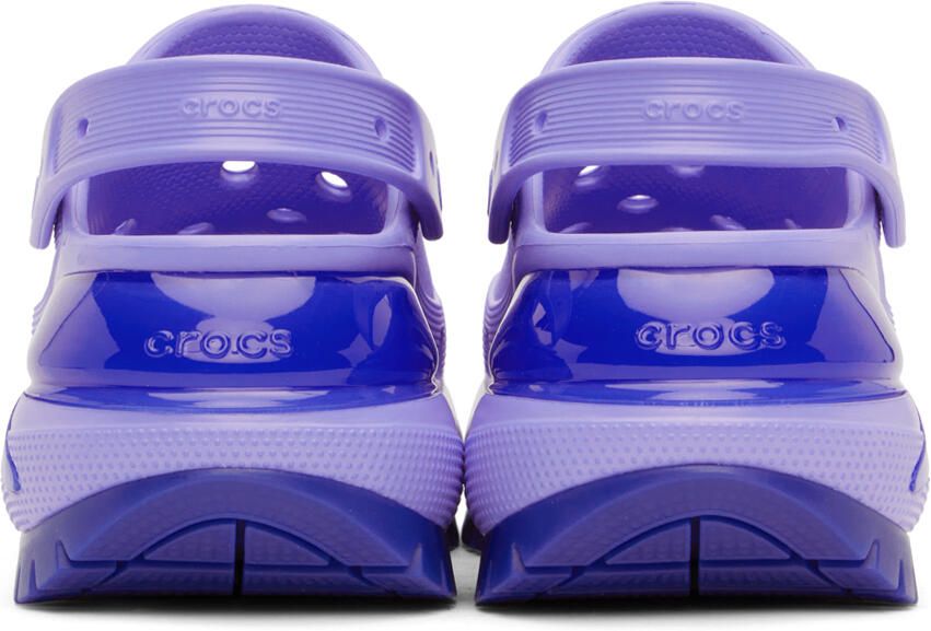 Crocs Purple Mega Crush Clogs