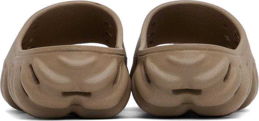 Crocs Taupe Echo Slides - Picture 6