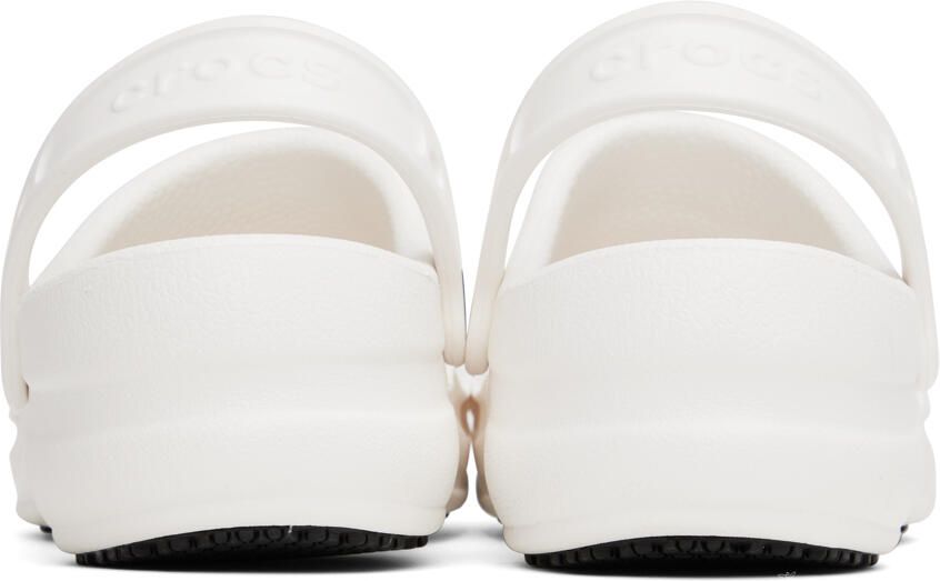 Crocs White Bistro Clogs