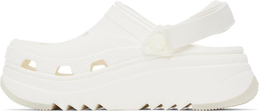 Crocs White Hiker Xscape Clogs - Picture 3