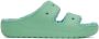 Crocs Green Classic Cozzzy Sandals - Thumbnail 1