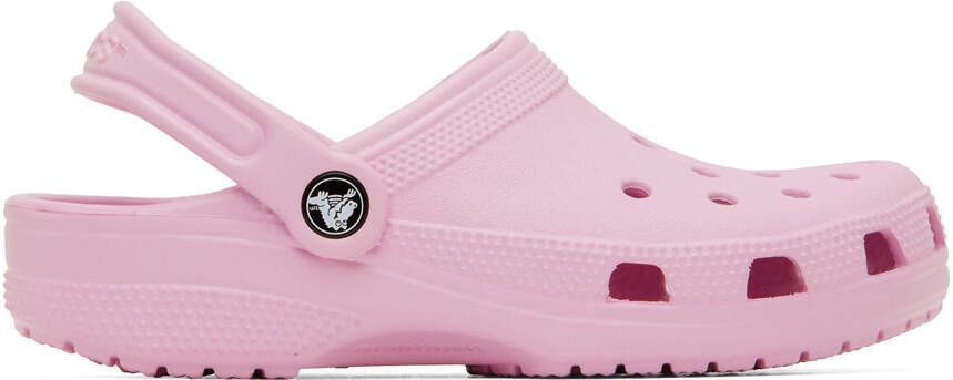 Crocs Pink Classic Clogs - Picture 6