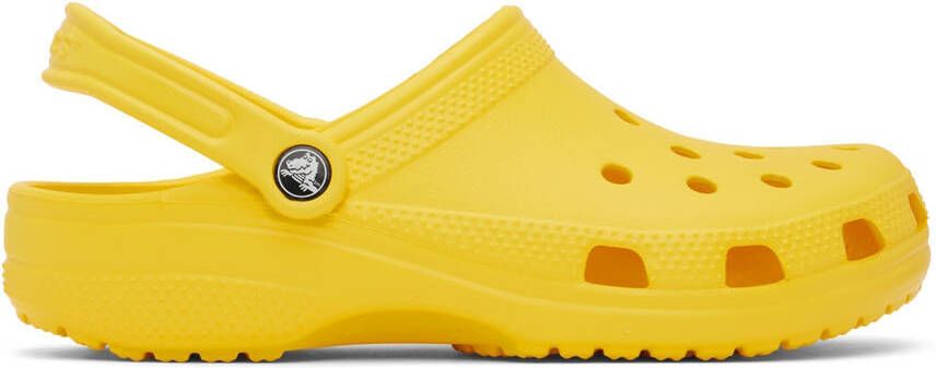 Crocs Yellow Classic Clogs - Picture 5