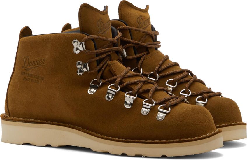 Danner Tan Suede Mountain Light Boots - Picture 2