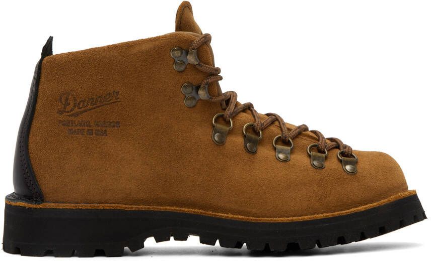 Danner Tan Suede Mountain Light Boots