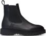 Diemme Black Leather Alberone Chelsea Boots - Thumbnail 1